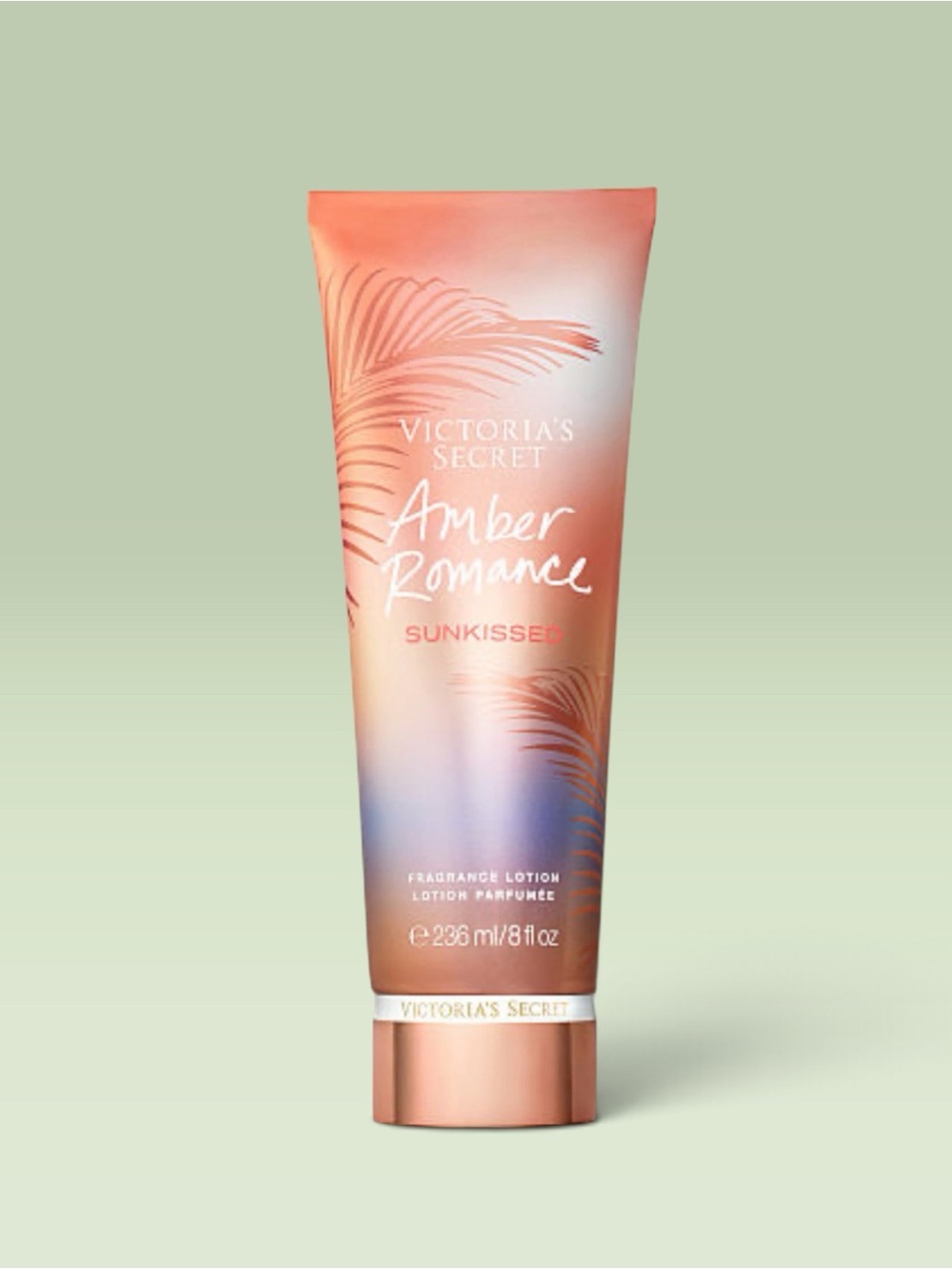 Victoria's Secret AMBER ROMANCE SUNKISSED Fragrance Lotion ~ 8 fl.oz.